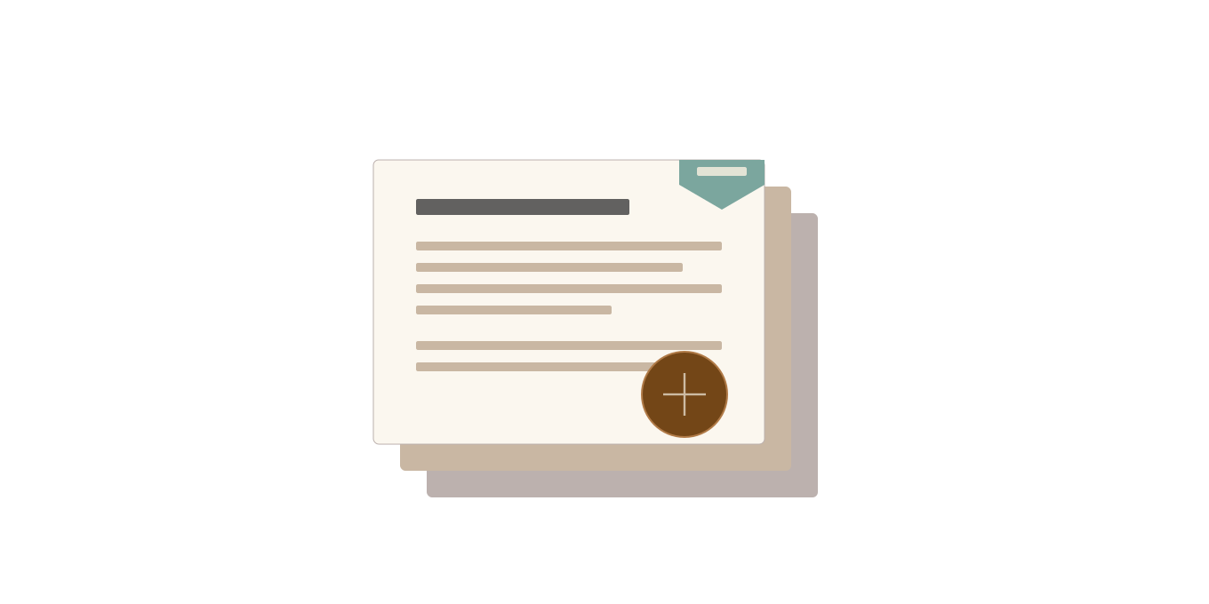 Graphic of a stack of legal documents